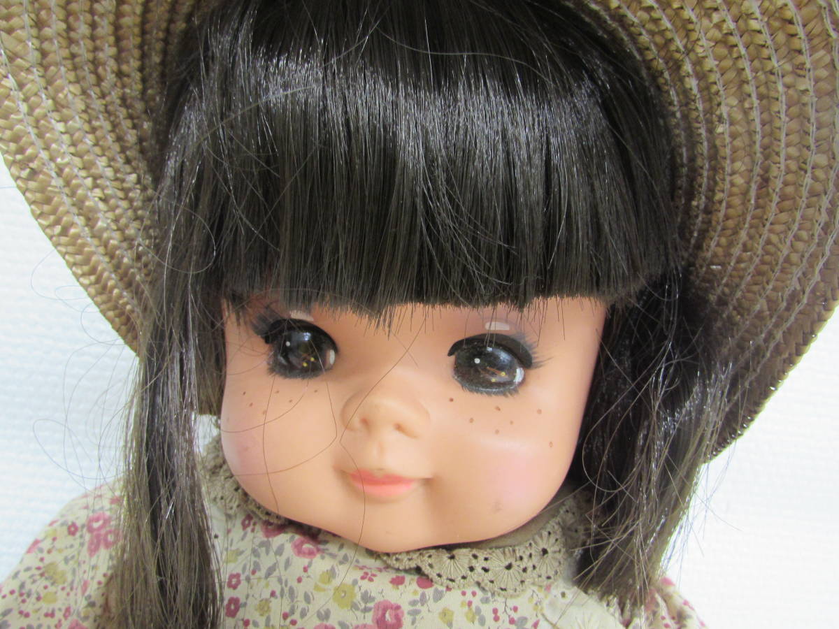 昭和レトロ ヴィンテージ 大池玩具 オオイケ 女の子 茶髪 そばかす