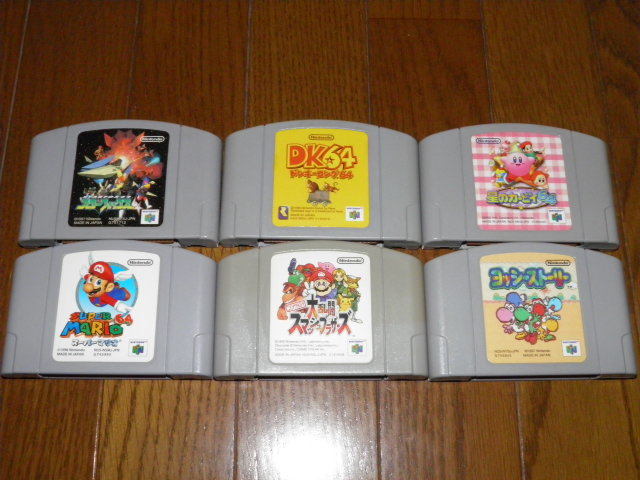 大乱闘スマッシュブラザーズ マリオ64 スターフォックス64 ヨッシーストーリー 星のカービィ64 ドンキーコング64 の落札情報詳細 ヤフオク落札価格情報 オークフリー スマートフォン版