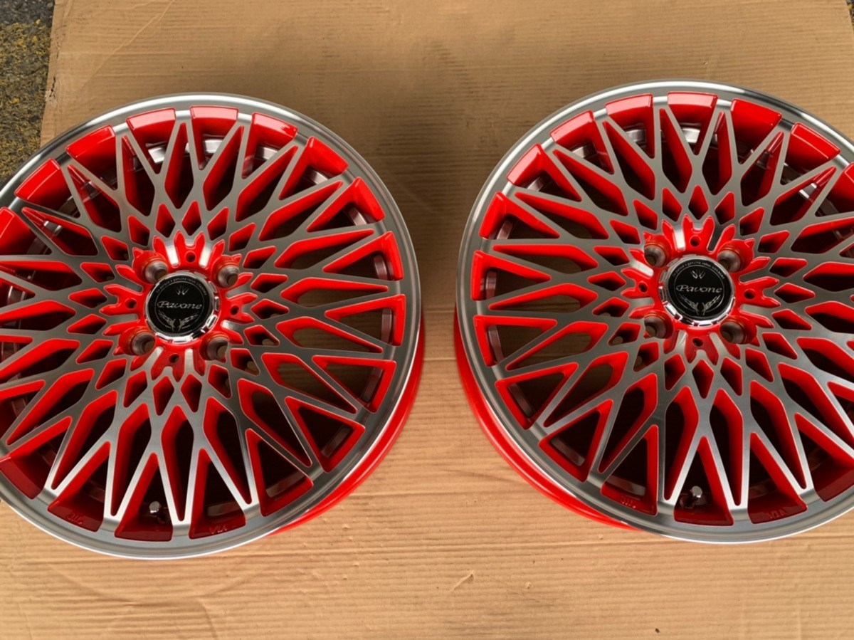 新品】16インチ BADX ロクサーニ パヴォーネ 5.5J+48 2本 補修等に 