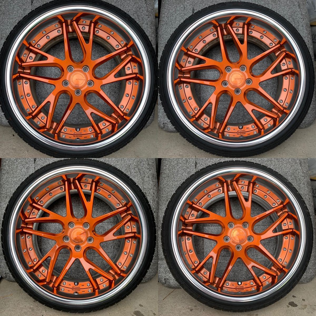 ワーク WORK CVX グノーシス cvx 20インチ カッパーゴールド（work 