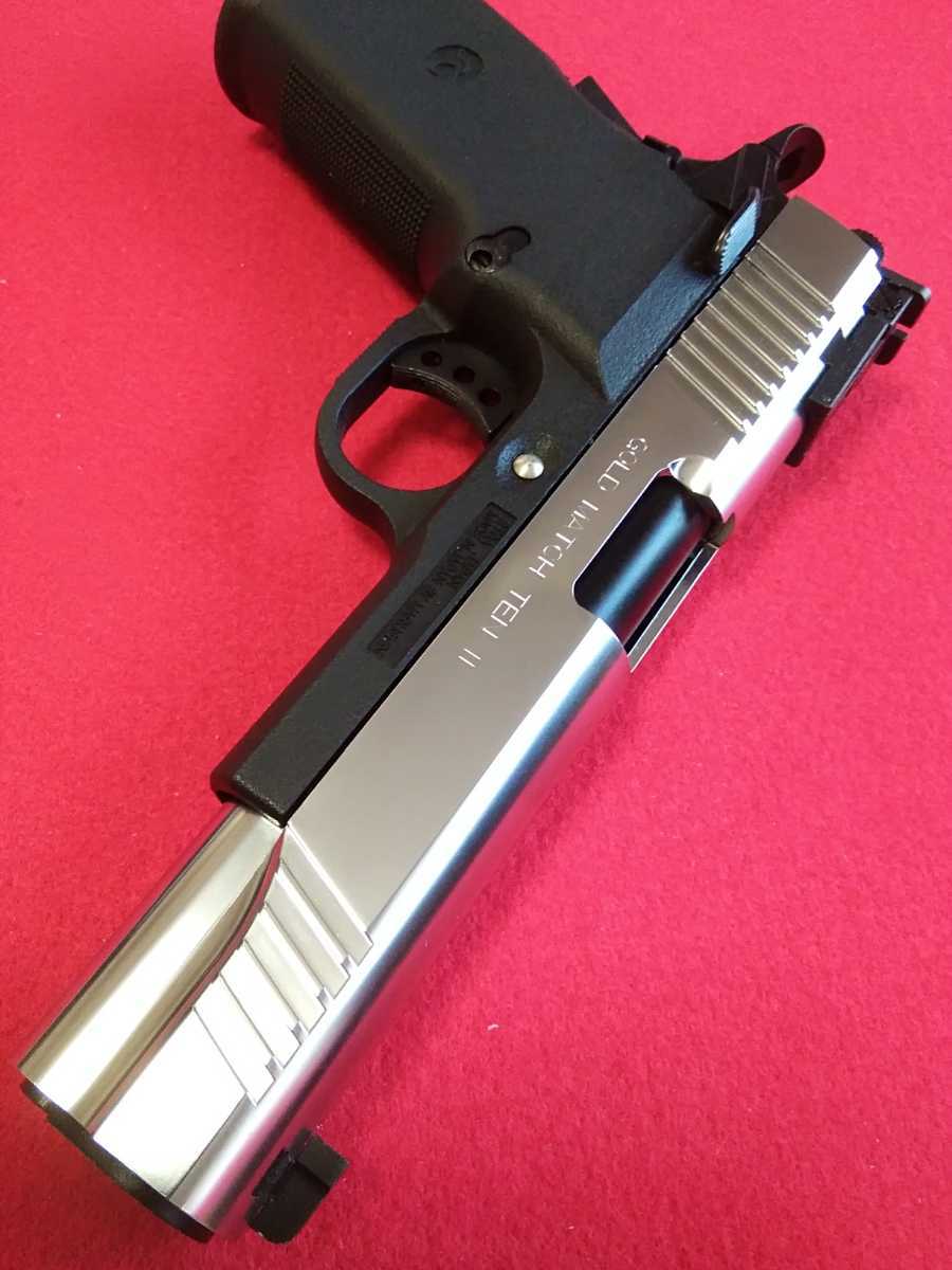 マルシン　デュアルマキシ　キンバーゴールドマッチ A realistic cartridge gas gun! Marushin Dual Maxi Kimber