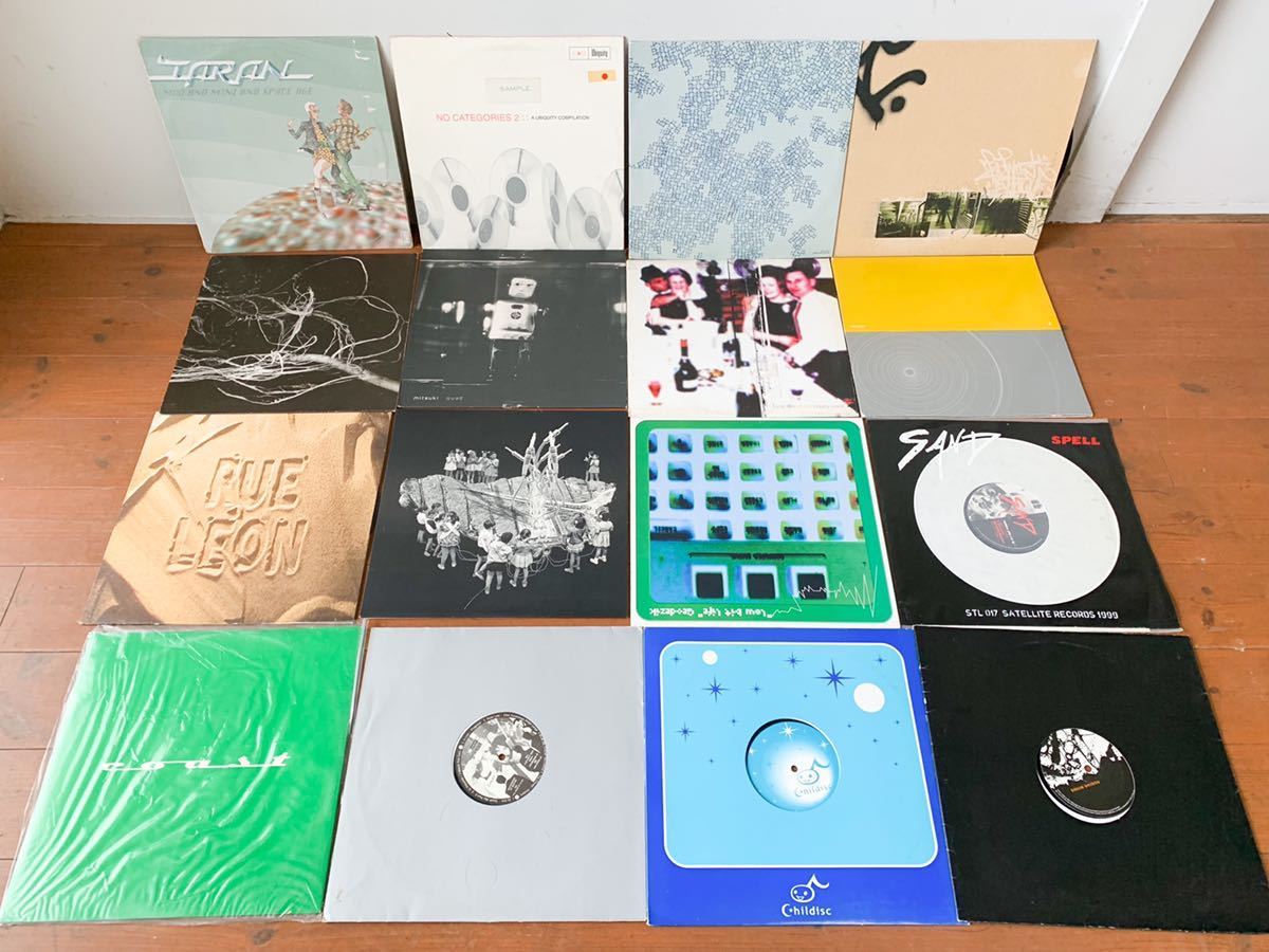 テクノ、エレクトロetcレコード50枚 Electronica エレクトロニカ ブレイクビーツ テクノetc 48枚セット