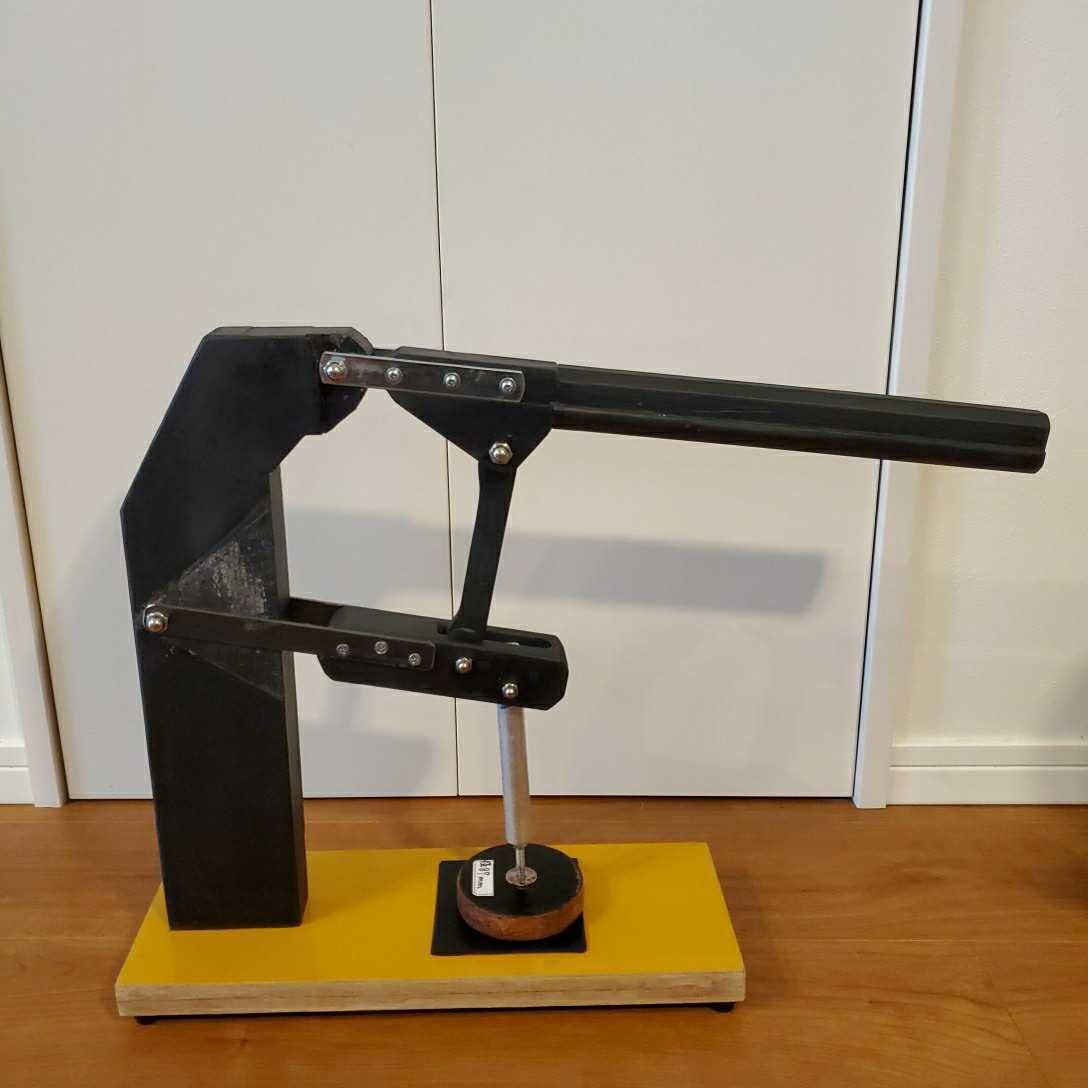 自作菌糸プレス機