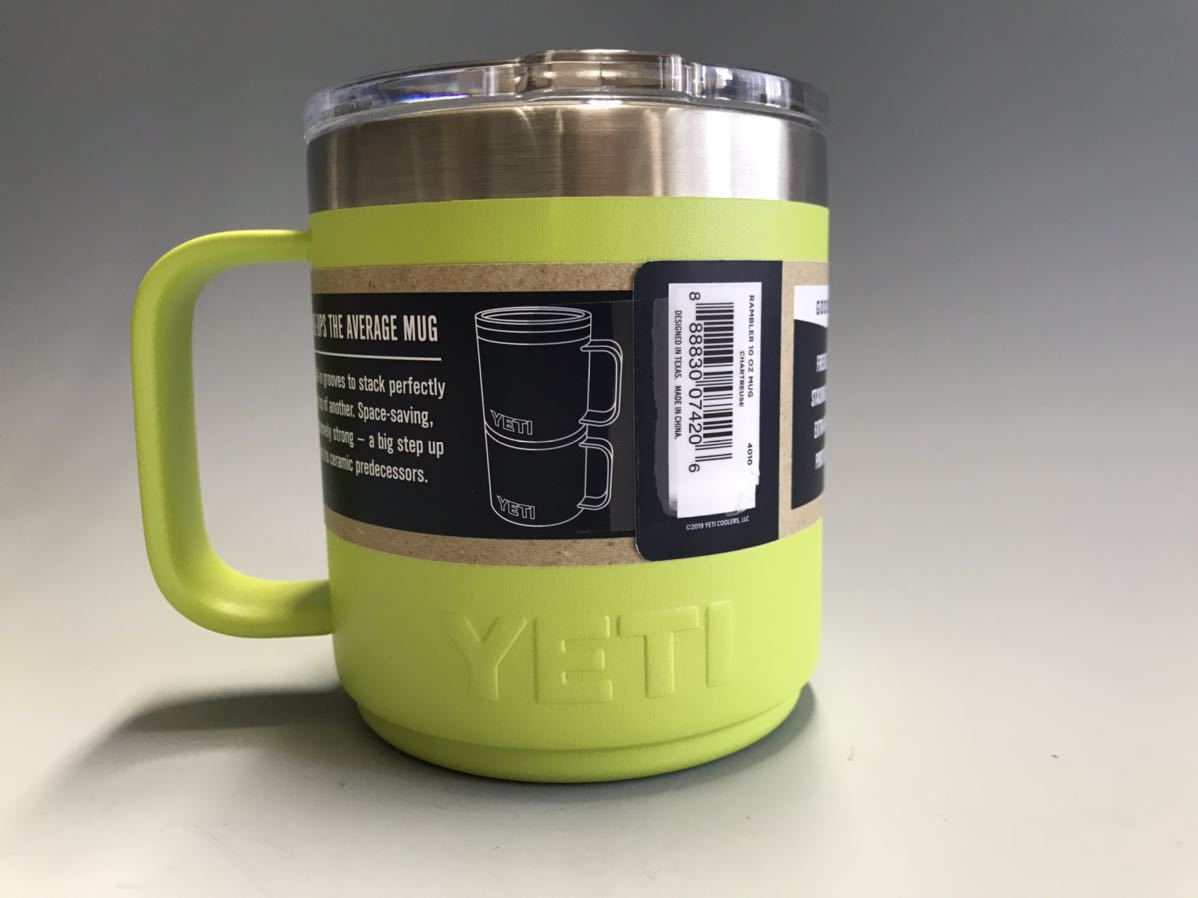 新品 Yeti イエティ 海外ニューモデル 10oz Chartreuse スタッキング マグカップ ランブラー Rambler アウトドア キャンプ 定番 コップ の落札情報詳細 ヤフオク落札価格情報 オークフリー スマートフォン版
