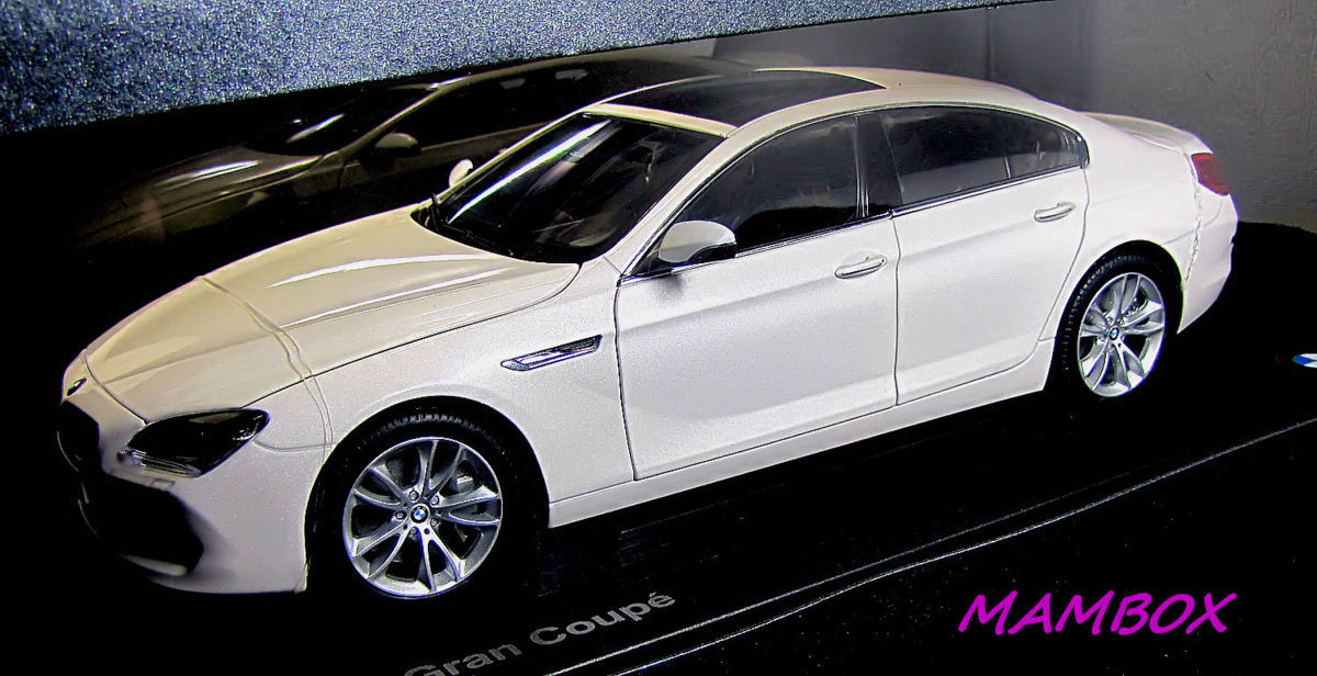 BMW 6シリーズ グランクーペ 1/18 ミニカー 白