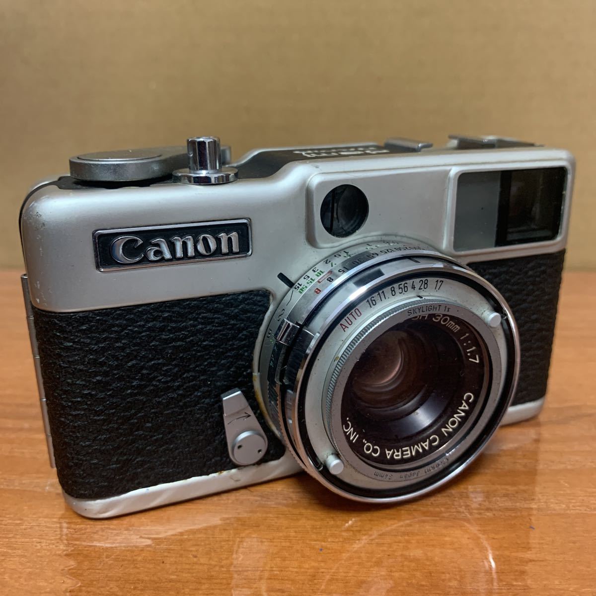 Canon demi RAPID キヤノン デミ ラピッド レンジファインダー フィルムカメラ 未確認 135の落札情報詳細 ヤフオク落札