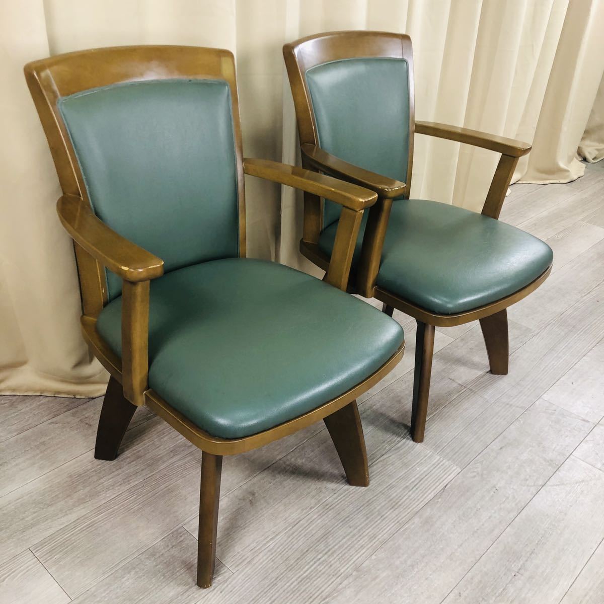 ミキモク チェアー2脚