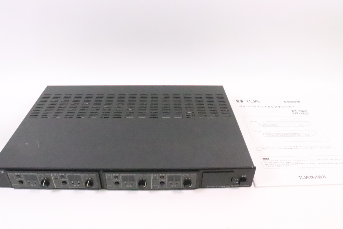 TOA WT-1812 ワイヤレスチューナー 現状品 TB(レコーディング TOA WT-1812 ワイヤレスチューナー 現状品 TB(レコーディング
