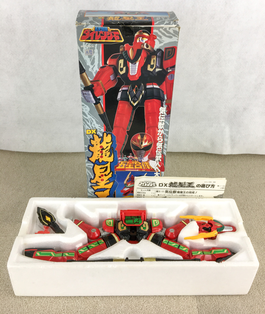 ☆中古品☆おもちゃ 五星戦隊ダイレンジャー DX龍星王/五星合体 DX天
