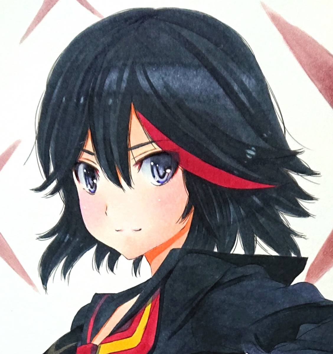 同人手描きイラスト キルラキル 纏流子 B5 の落札情報詳細 ヤフオク落札価格情報 オークフリー スマートフォン版
