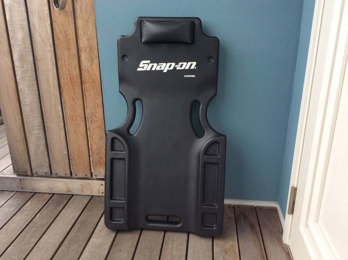 【中古】【動作OK】【店頭引取限定】　低床クリーパー　寝板　Snap₋on　ＪＣＷ４５ＢＬ　本体のみ 美品 スナップオン 低床 クリーパー 寝板 JCW45BLの落札情報詳細