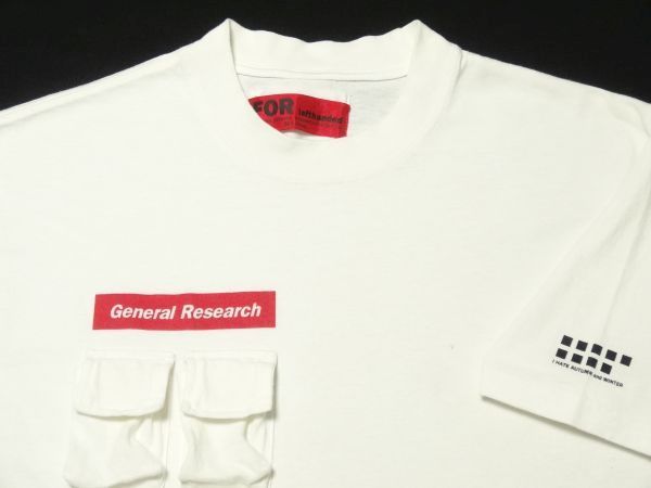 ☆レア!!名作♪ジェネラルリサーチ☆パラサイトポケットTシャツ/白90