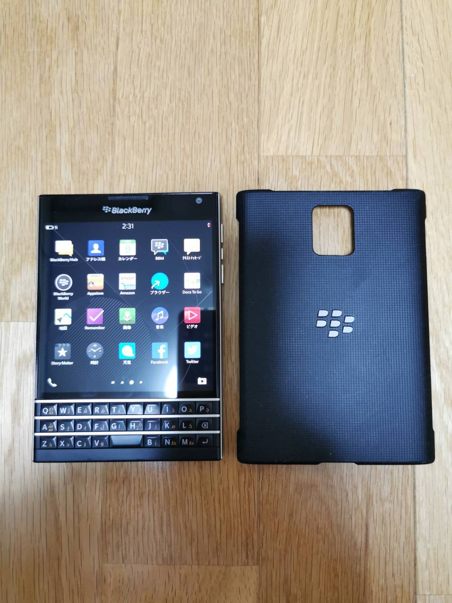 Blackberry Passport 黒 中古 ジャンク の落札情報詳細 ヤフオク落札価格情報 オークフリー スマートフォン版