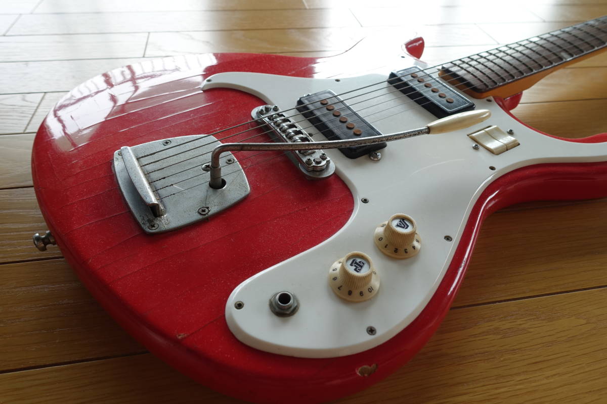 GUYATONE グヤトーン LG125T 60年台のビザールギターの落札情報