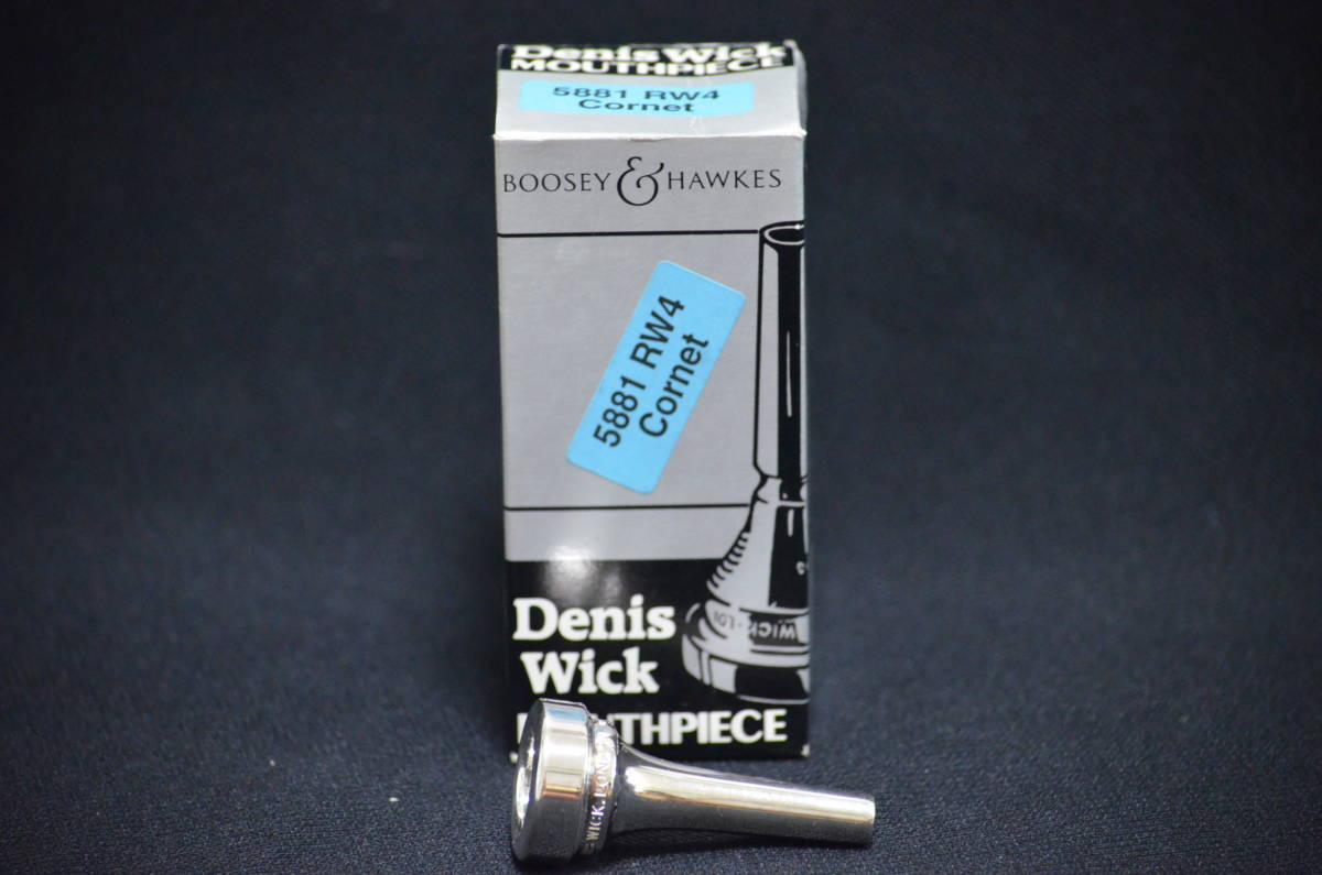 DENIS WICK MOUTHPIECE 5881 RW4 デニスウィック BOOSEY&HAWKES 【 新品・未使用・長期