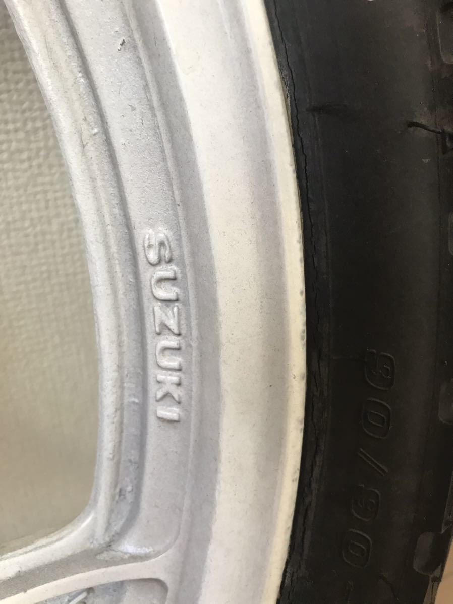 gs400 gs400e gt380 純正 18インチ ホイール スズキ刻印 ダブル