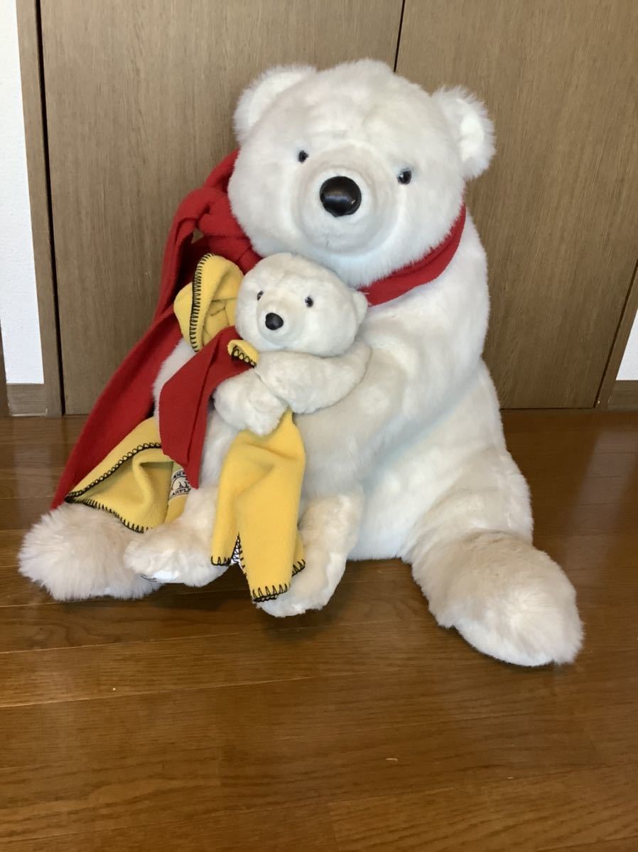特大・白くま親子ぬいぐるみ