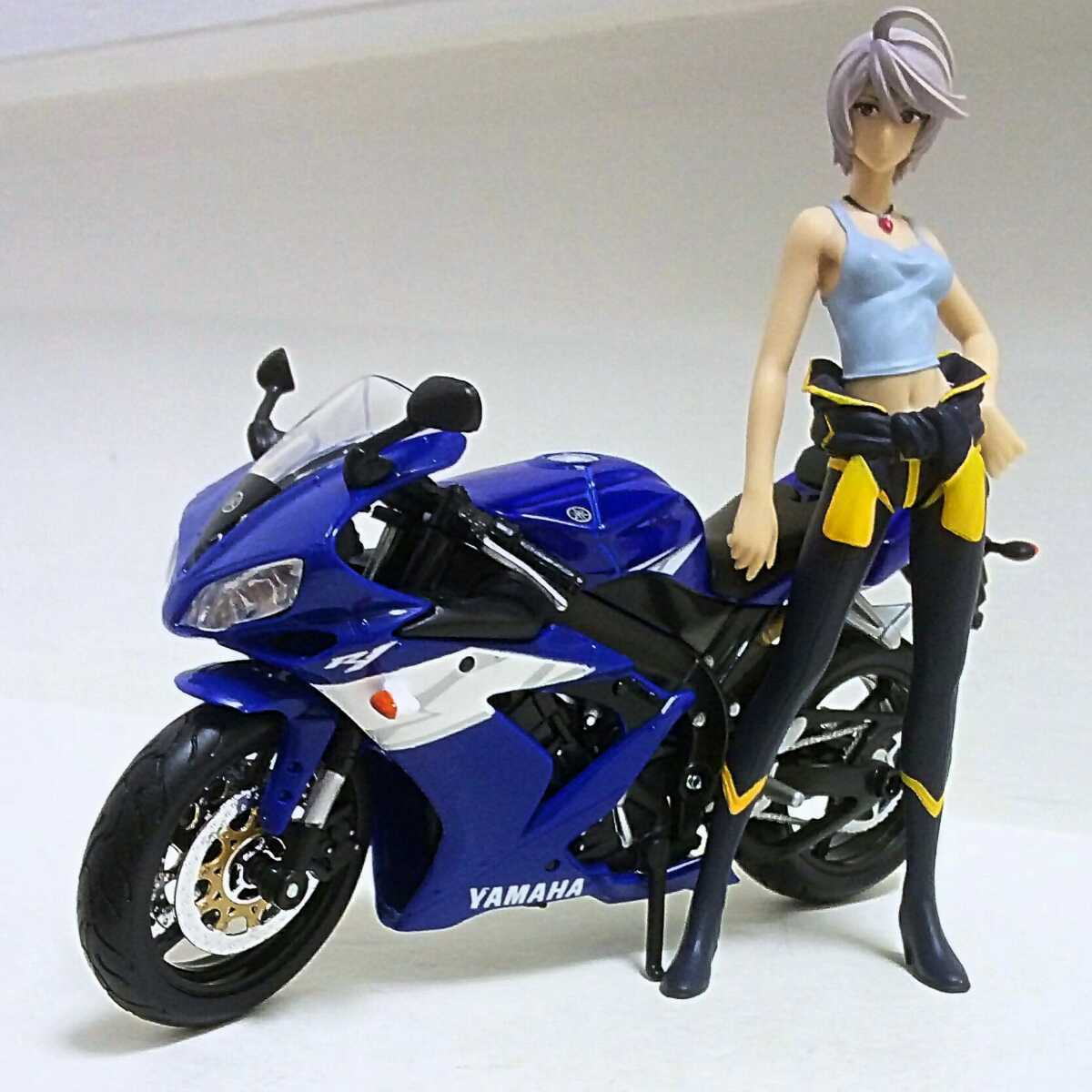 輸入雑貨 希少生産少 ヤマハYZF-R1モデル フィギア付 アートパネル
