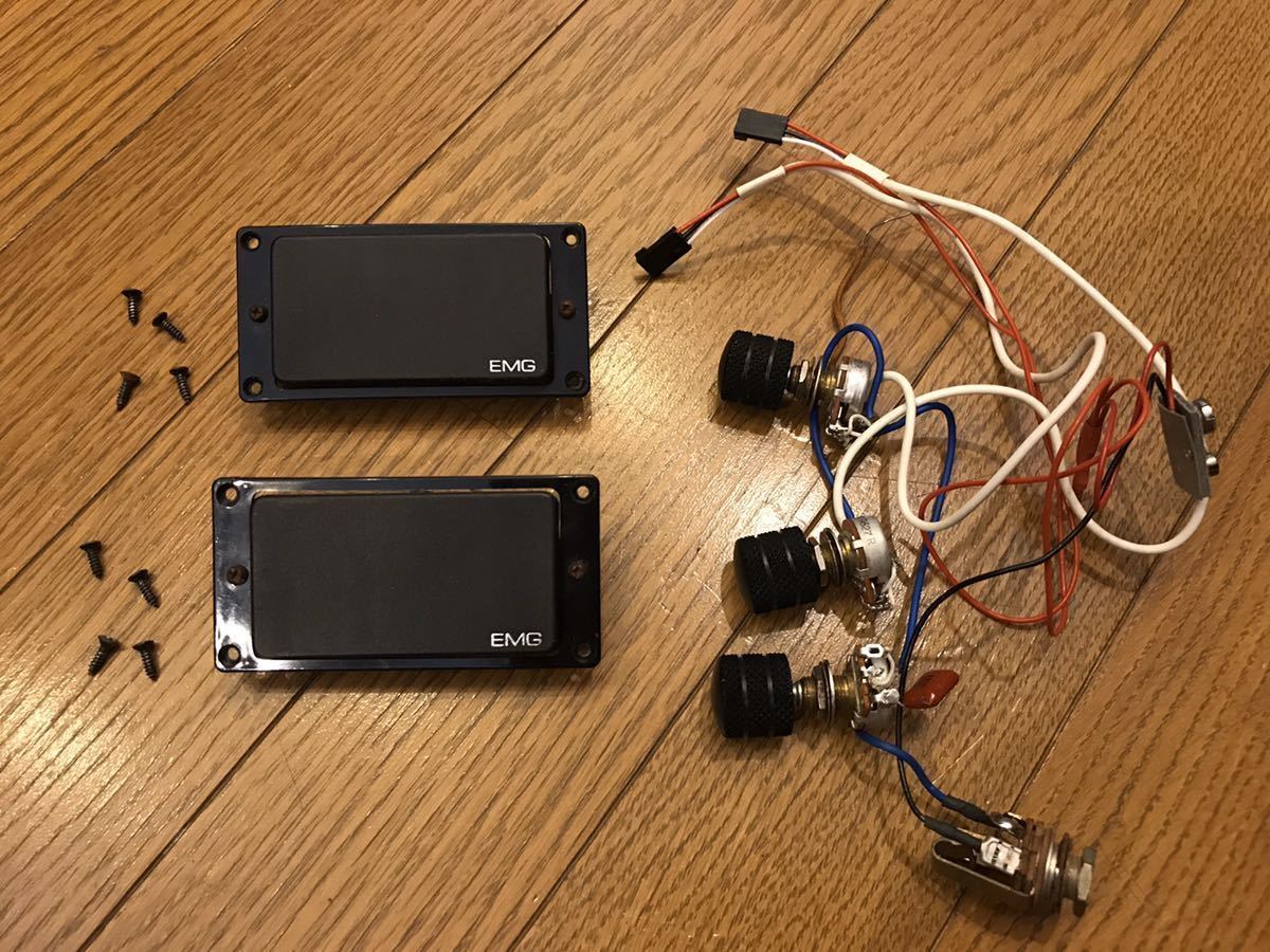 EMG 85 81 セット アクティブ ギター用 ピックアップ 2個セット
