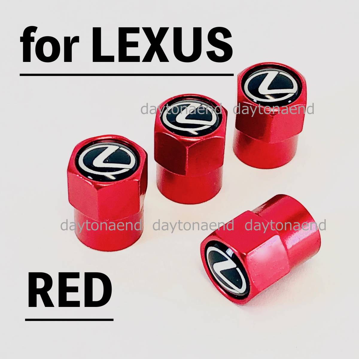 新品 送料無料 レクサス Lexus エアーバルブキャップ レッド エアバルブキャップ タイヤバルブキャップ の落札情報詳細 ヤフオク落札価格情報 オークフリー スマートフォン版