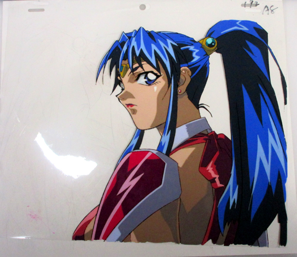 OVA「超人学園ゴウカイザー」　シャイア　セル画　その１　動画付 OVA「超人学園ゴウカイザー」 シャイア セル画 動画付 原画No.