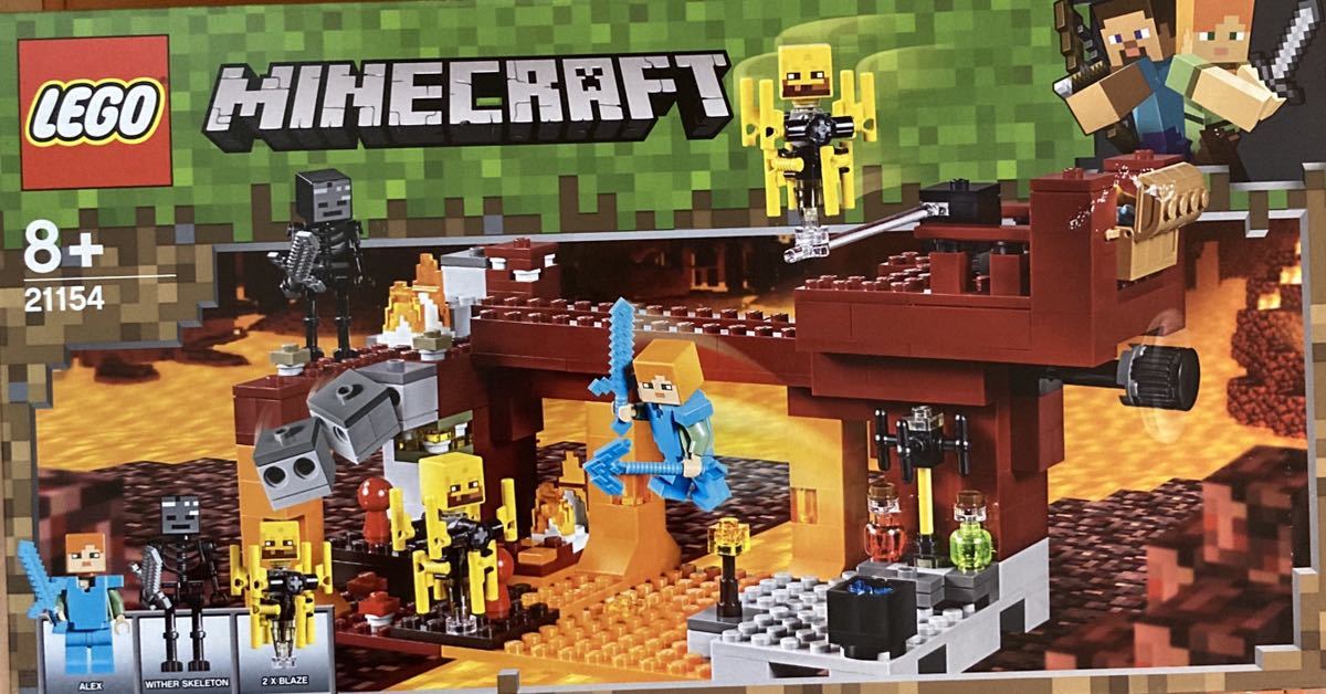 新品 Lego マインクラフト ブレイズブリッジでの戦い の落札情報詳細 ヤフオク落札価格情報 オークフリー スマートフォン版