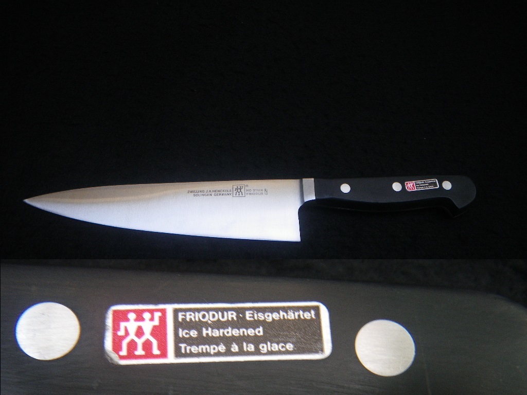 3 Zwilling J A Henckels Solingen Germany 牛刀 洋包丁 ツヴィリング ヘンケルス ゾーリンゲン ドイツ製 Chef S Knife の落札情報詳細 ヤフオク落札価格情報 オークフリー スマートフォン版