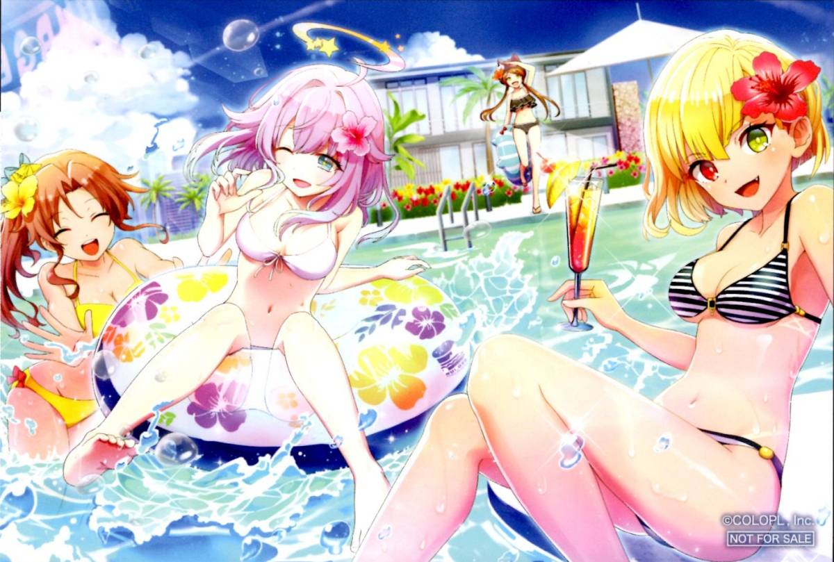 新品 白猫プロジェクト サマー水着くじ 特殊印刷加工 ポストカード シャルロット ルカ ノベルティ 非売品 の落札情報詳細 ヤフオク落札価格情報 オークフリー スマートフォン版