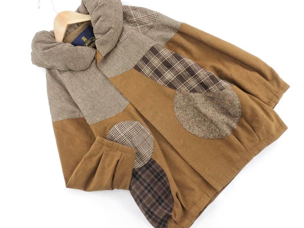 Rivet Surge リベットアンドサージ パッチワーク コート Sizef 茶 Ajb9 の落札情報詳細 ヤフオク落札価格情報 オークフリー スマートフォン版