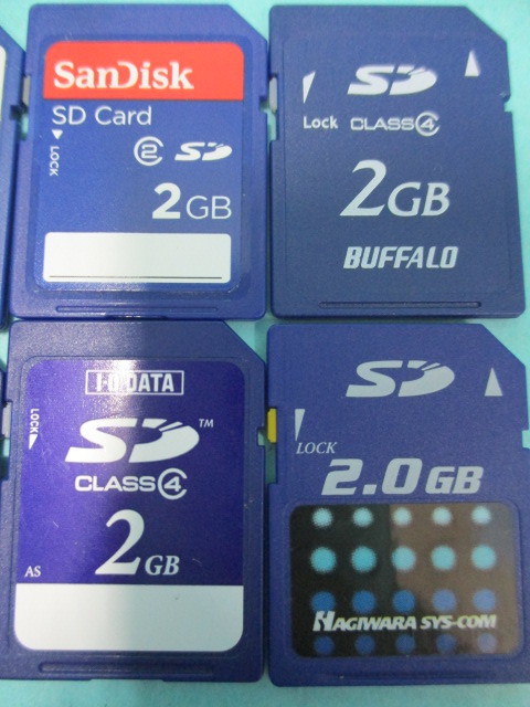 Mu0902 29 24 Sdカード 2gb 8枚セット 動作確認 フォーマット済み Buffalo Sandisk Panasonic Samsung Nintendo I O Data の落札情報詳細 ヤフオク落札価格情報 オークフリー スマートフォン版