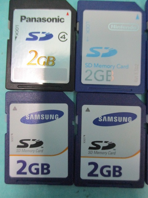 Mu0902 29 24 Sdカード 2gb 8枚セット 動作確認 フォーマット済み Buffalo Sandisk Panasonic Samsung Nintendo I O Data の落札情報詳細 ヤフオク落札価格情報 オークフリー スマートフォン版
