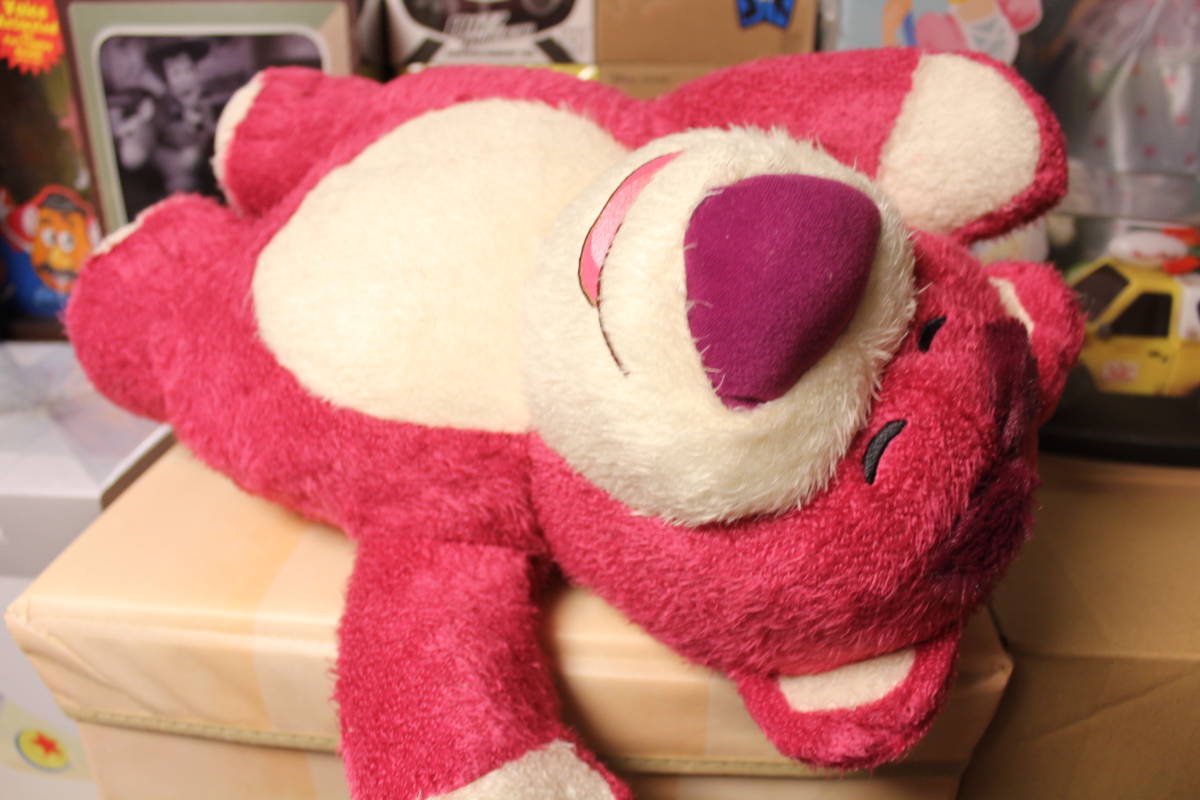 ディズニー ピクサー トイストーリー Segaプライズ ロッツォ ハグベア ハイパージャンボ低反発寝転びぬいぐるみ の落札情報詳細 ヤフオク落札価格情報 オークフリー スマートフォン版