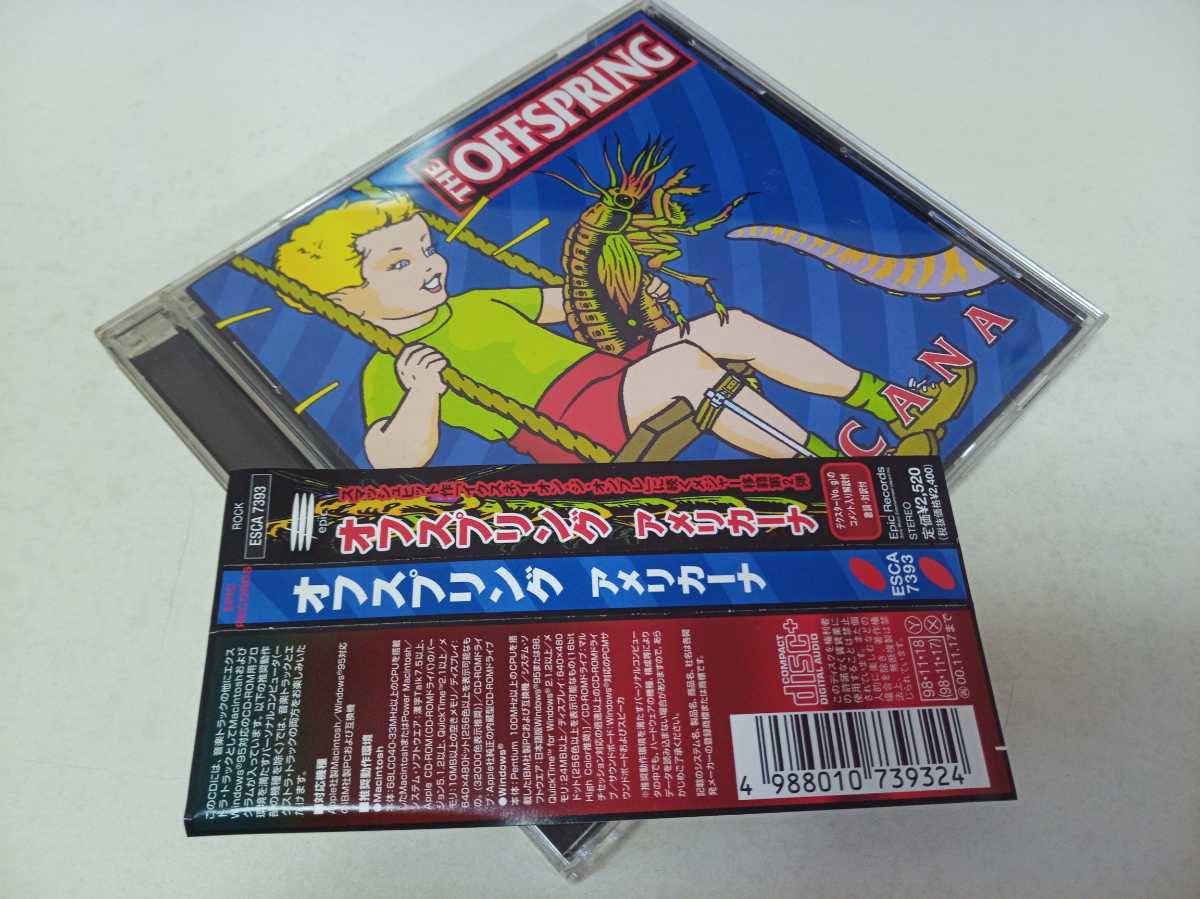 オフスプリング アメリカーナ THE OFFSPRING AMERICANA 国内盤の