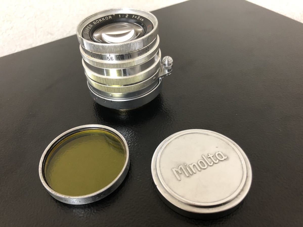 CHIYOKO SUPER ROKKOR 5cm f2 千代田光学 スーパー ロッコール 50mm