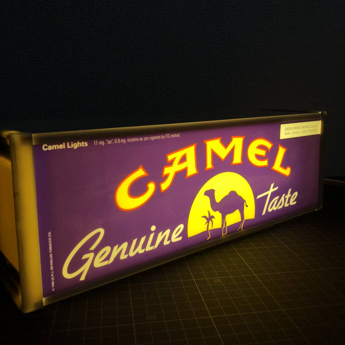CAMEL キャメル ヴィンテージ 電飾 看板 ライト 非売品 販促什器 備品