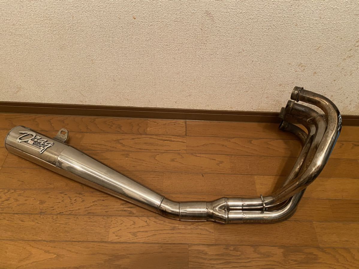 GSX250S カタナ 刀 ヨシムラ ドラッグサイクロン マフラーの落札情報