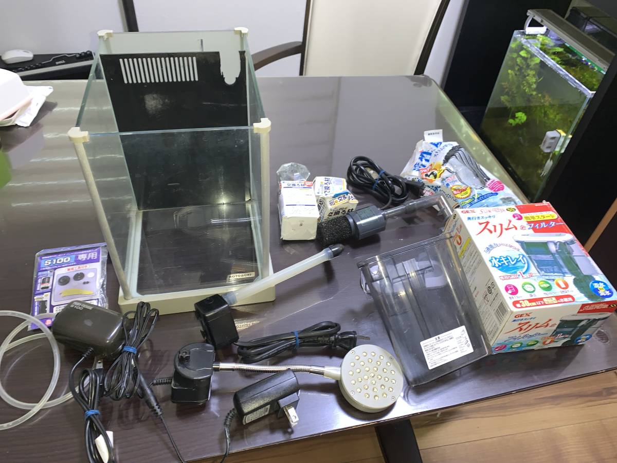 Kotobuki コトブキ 小型水槽セット Data Gex スリムフィルターss S100ポンプ Suisaku エイトコア ミニ の落札情報詳細 ヤフオク落札価格情報 オークフリー スマートフォン版