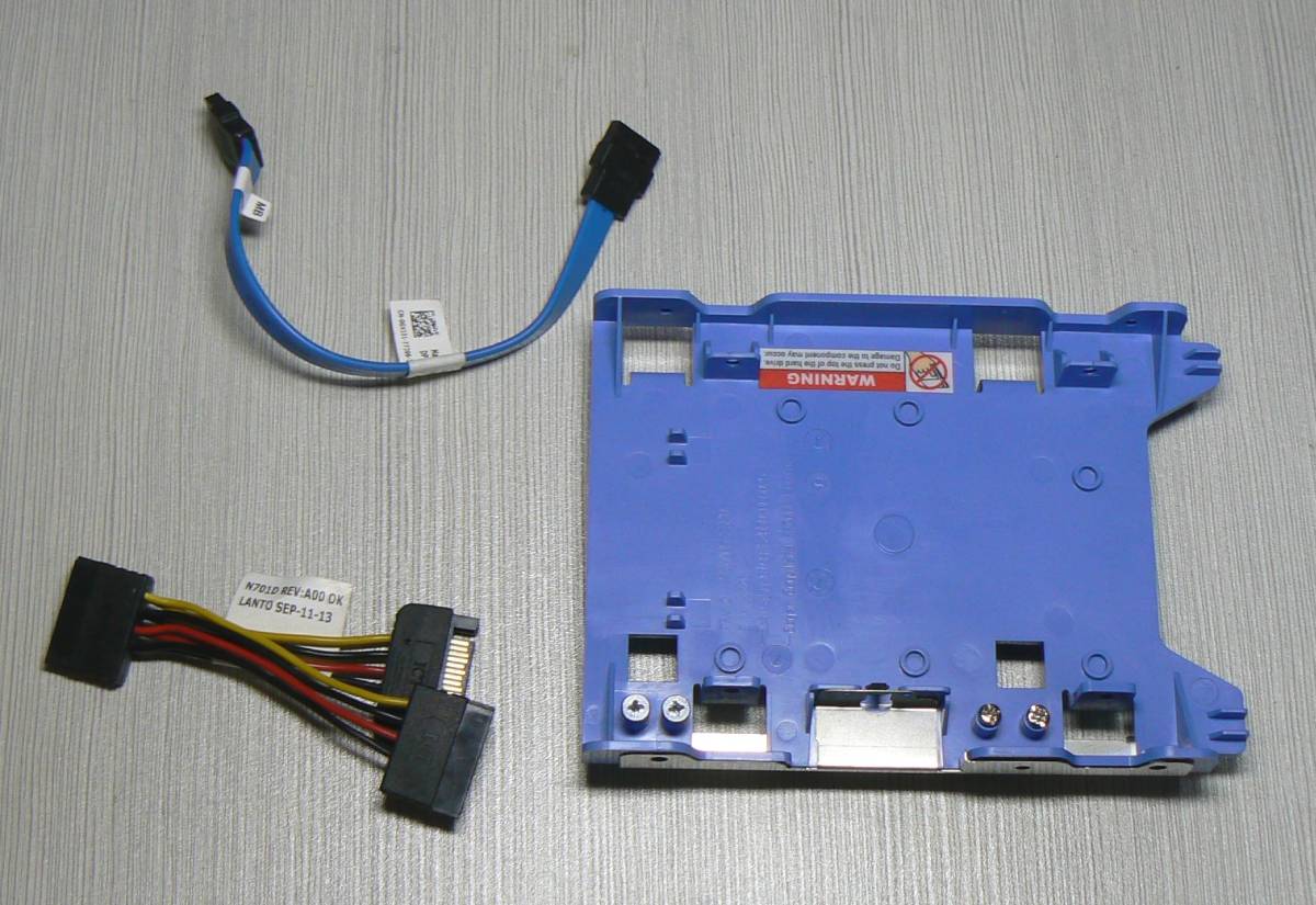 3 5インチディスクスペースへ 2 5インチディスク２台取付 Sataケーブル付 Dell Optiplex 390 9010 3020 7020 9020等2 5インチ取付マウンタ の落札情報詳細 ヤフオク落札価格情報 オークフリー スマートフォン版
