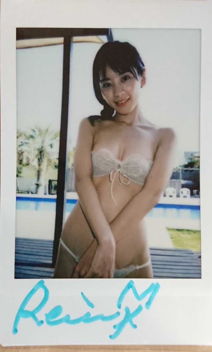 牧野澪菜 「Moments」直筆サイン入り 現場チェキ ハイレグ ラッシュ