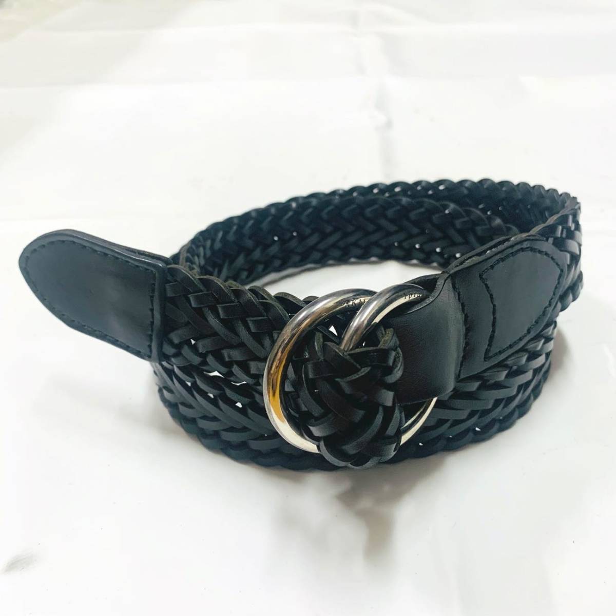 1piu1uguale3 × AKM 35mmメッシュリングベルト 定価10万円+税 送料520