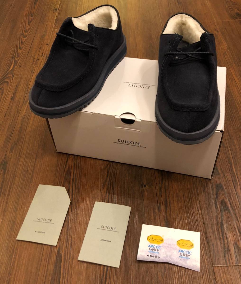SUICOKE　スイコック　ムートンブーツ　DYS-Mwpab(Navy) SUICOKE スイコック ムートンブーツ DYS-Mwpab(Navy) 気持ち良し