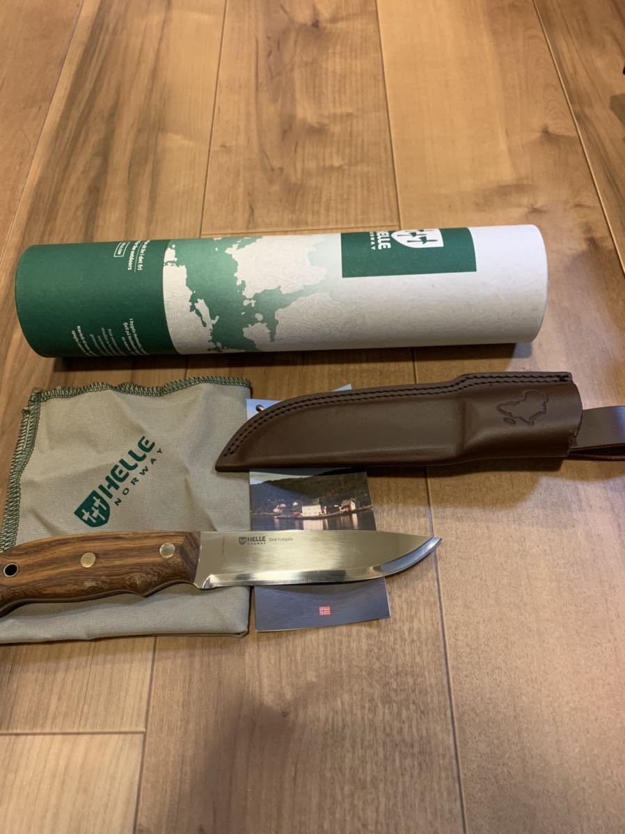新品】当たり木目？ Helle Didi Galgalu ヘレナイフ ディディガルガル 