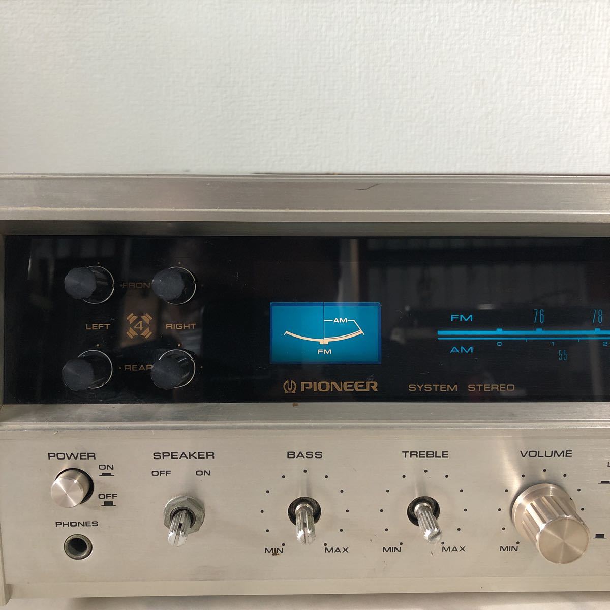 ☆PIONEER 4チャンネル ビンデージ レシーバ― ED-880