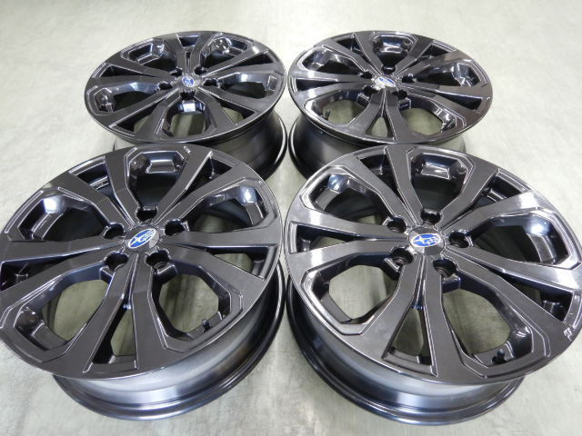 スバルSUBARU SK9 フォレスター プレミアム 純正ホイール4本 エンケイ