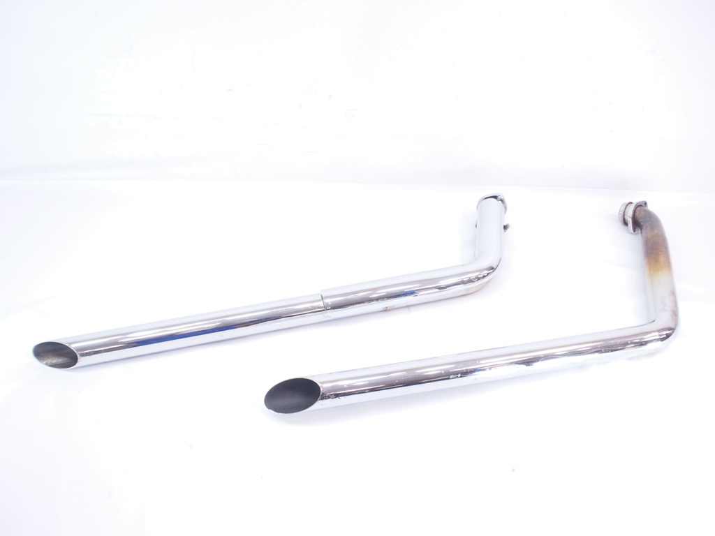 定番スタイル!ハーレー.ソフテイル.86-06年スラッシュカットマフラー2