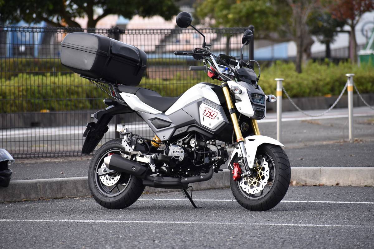 ホンダ グロム GROM 125cc 600km走行 中古 室内保管