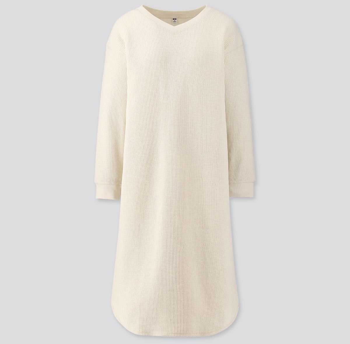 ユニクロ Uniqlo ワッフルvネックワンピース Xl 白 ホワイト ルームウェア オフィスカジュアル シンプル 無地 レイヤード マタニティ 妊婦 の落札情報詳細 ヤフオク落札価格情報 オークフリー スマートフォン版