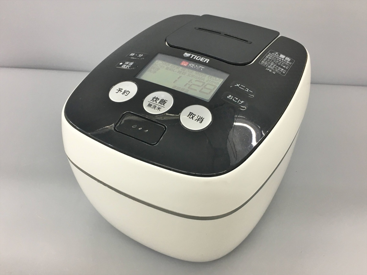 [ジャンク]タイガー圧力IH炊飯器 TIGER タイガー 土鍋 圧力IH炊飯ジャー JPG-S100KS ジャンク タイガー