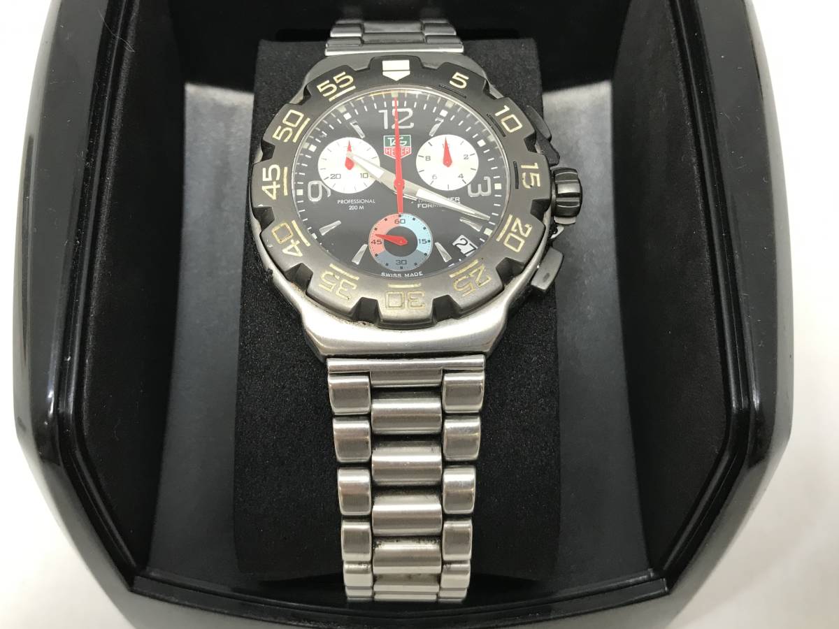 タグホイヤー F1シリーズ 381.5 13 クォーツ時計（ジャンク品 ジャンク