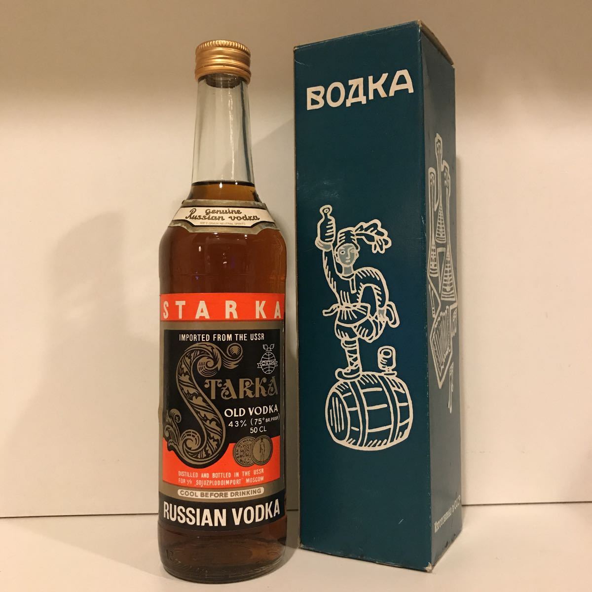 STARKA スタルカ OLD VODKA オールドウォッカ 500ml×6本 STARKA スタルカ OLD VODKA オールドウォッカ 500ml×6本（STARKA